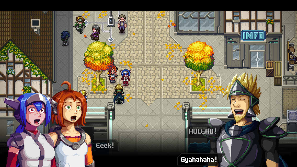Multiple "players" interacting in CrossWorlds